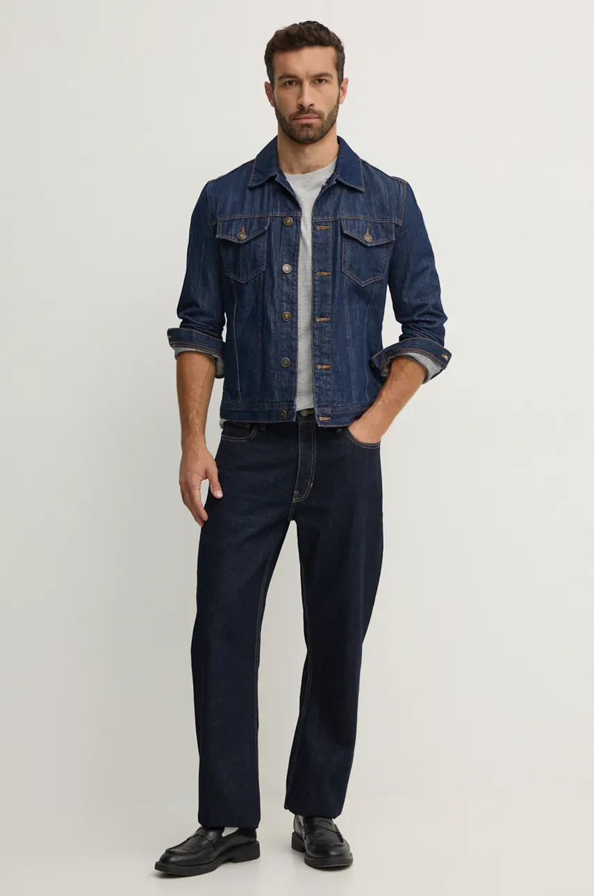 Хлопковая футболка Pepe Jeans Connor мужская цвет серый однотонная PM509206 Хлопковая футболка Pepe Jeans Connor мужская цвет серый однотонная PM509206