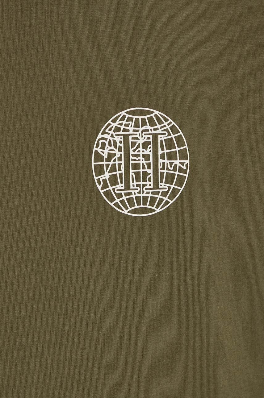 Βαμβακερό μπλουζάκι Les Deux ανδρικά, χρώμα: πράσινο LDM101164 φωτογραφία