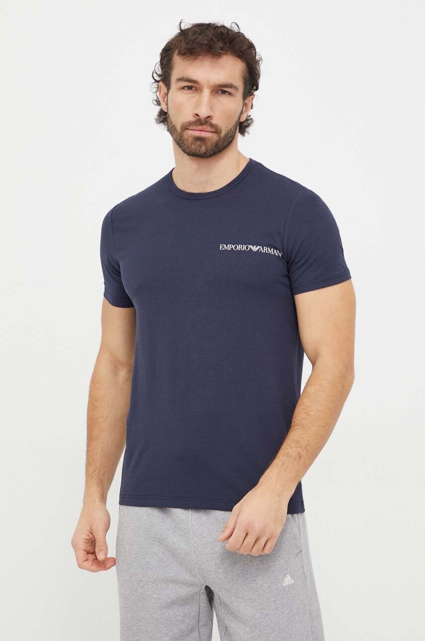 Μπλουζάκι lounge Emporio Armani Underwear 2-pack 0 χρώμα: κόκκινο 111267 4R717 φωτογραφία