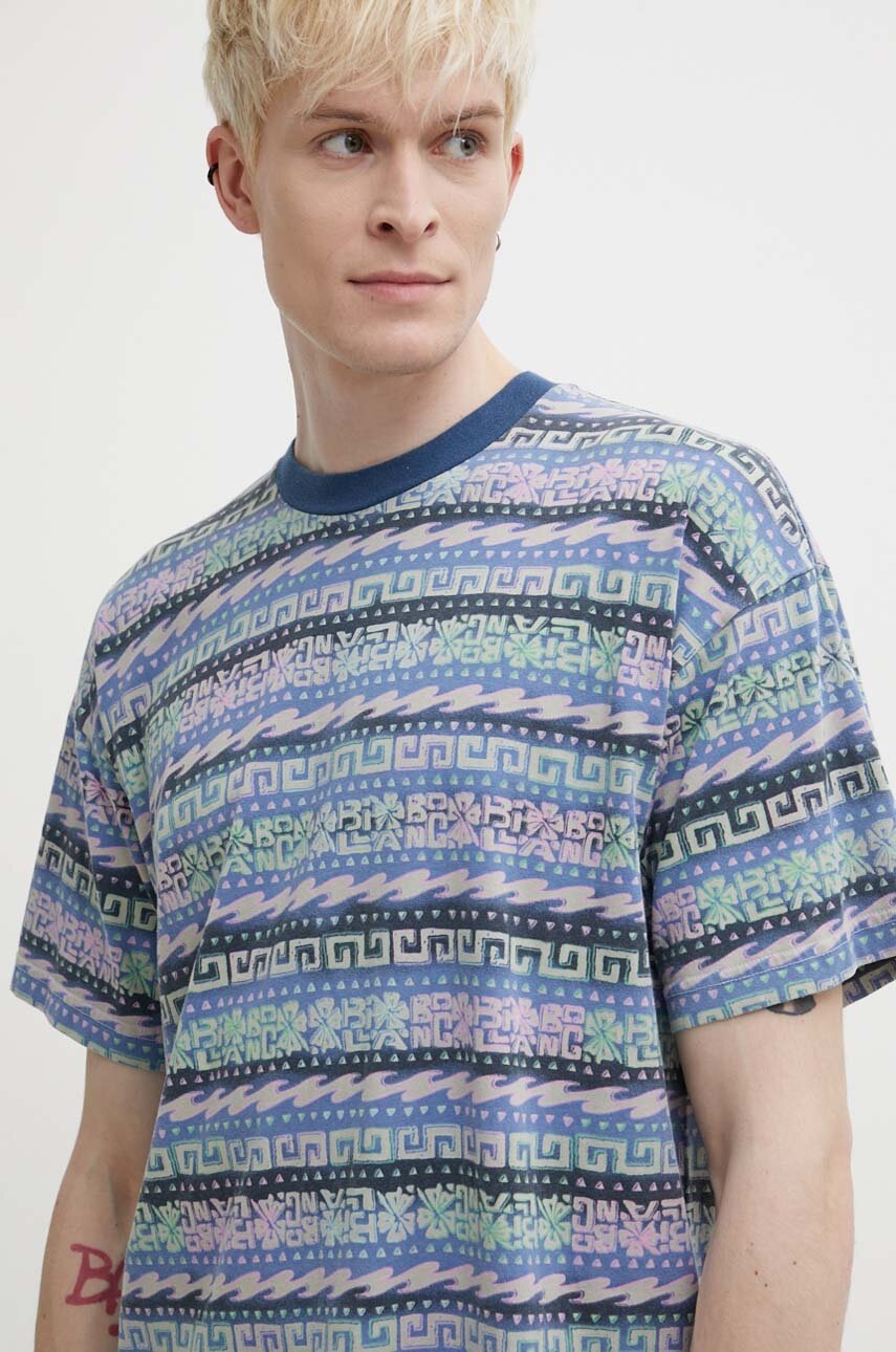 

Памучна тениска Billabong в синьо с десен ABYKT00219, Син