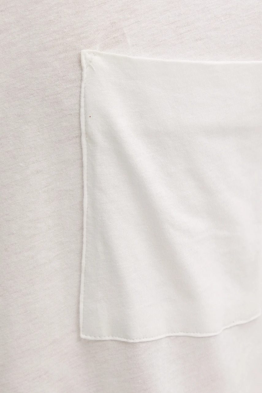 Μπλουζάκι με λινό μείγμα United Colors of Benetton χρώμα: ροζ φωτογραφία