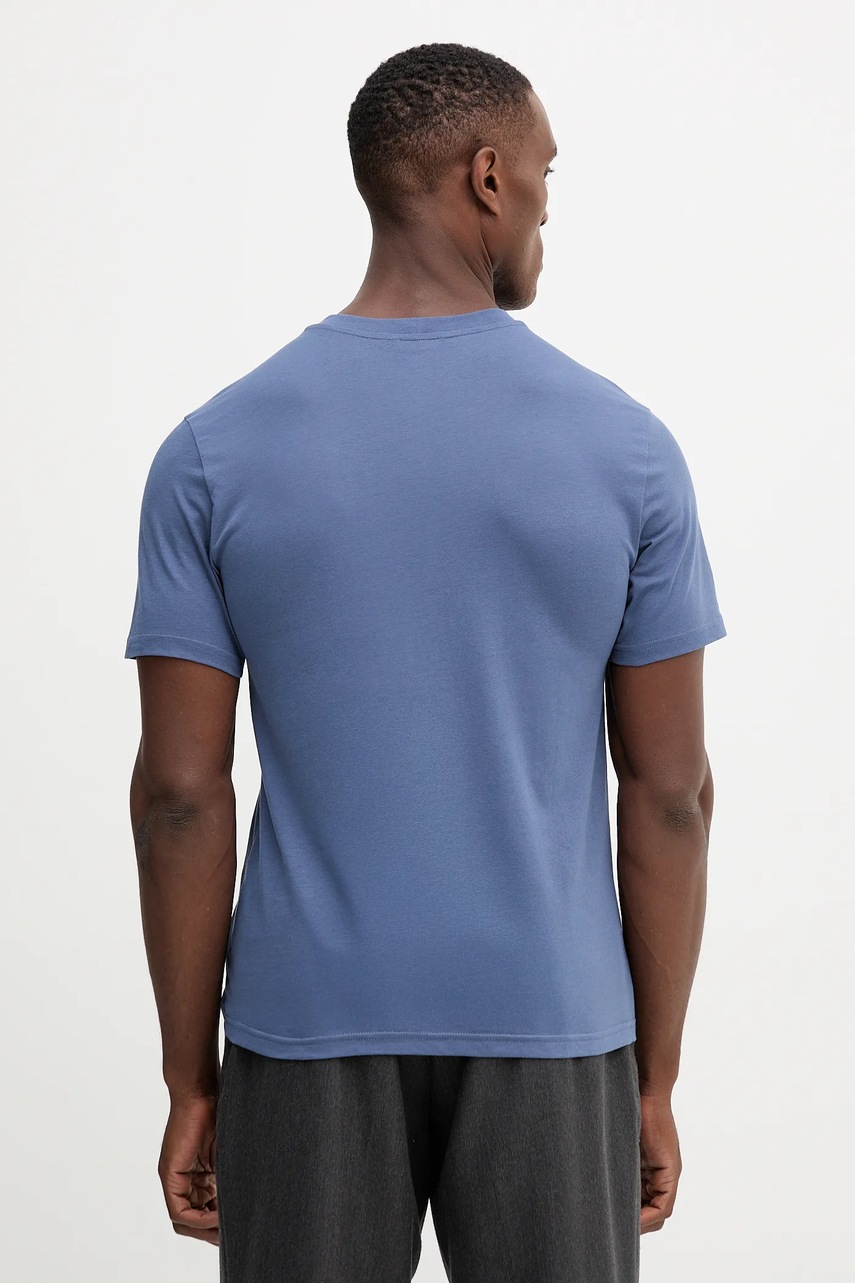 Хлопковая футболка United Colors of Benetton цвет розовый однотонная 3U53J1F15