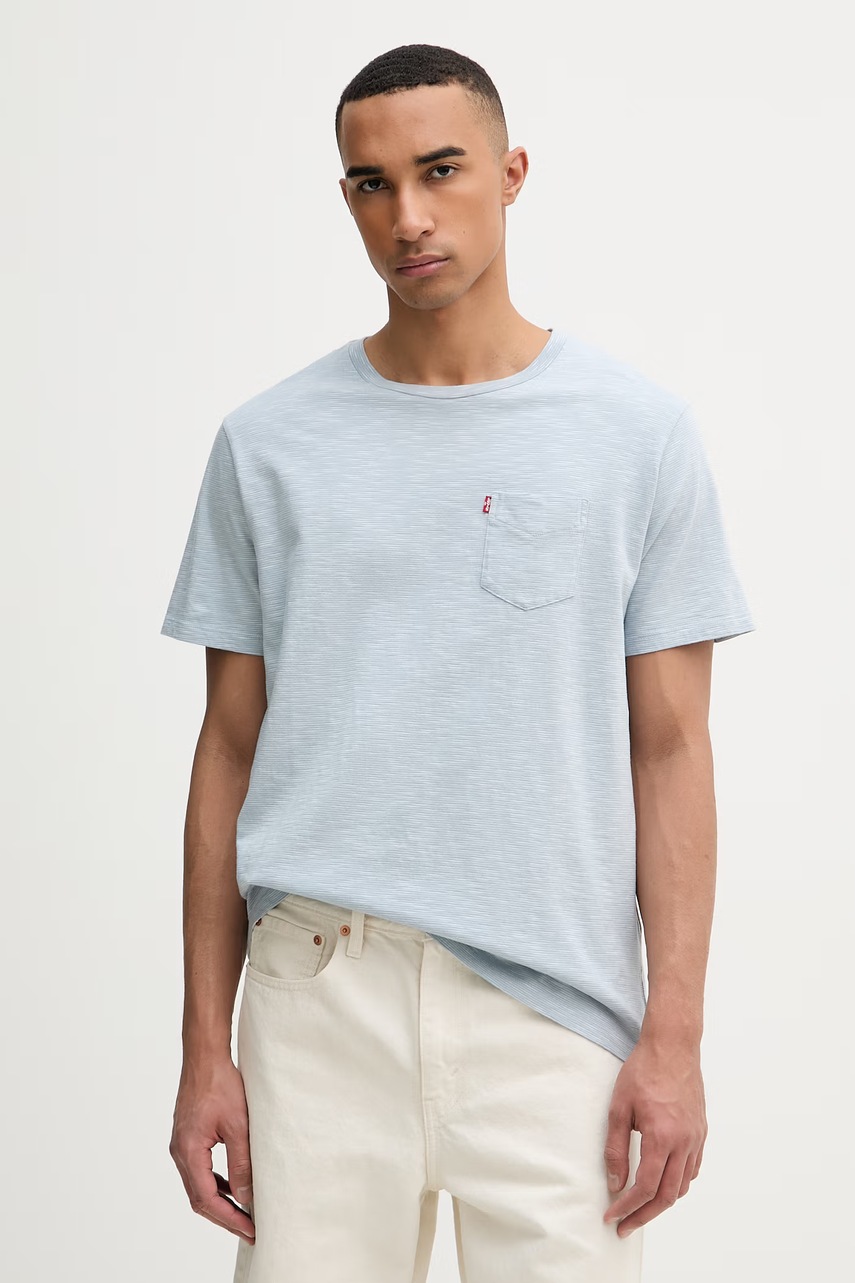 Levi's t-shirt Ανδρικό βαμβακερό SS CLASSIC POCKET TEE