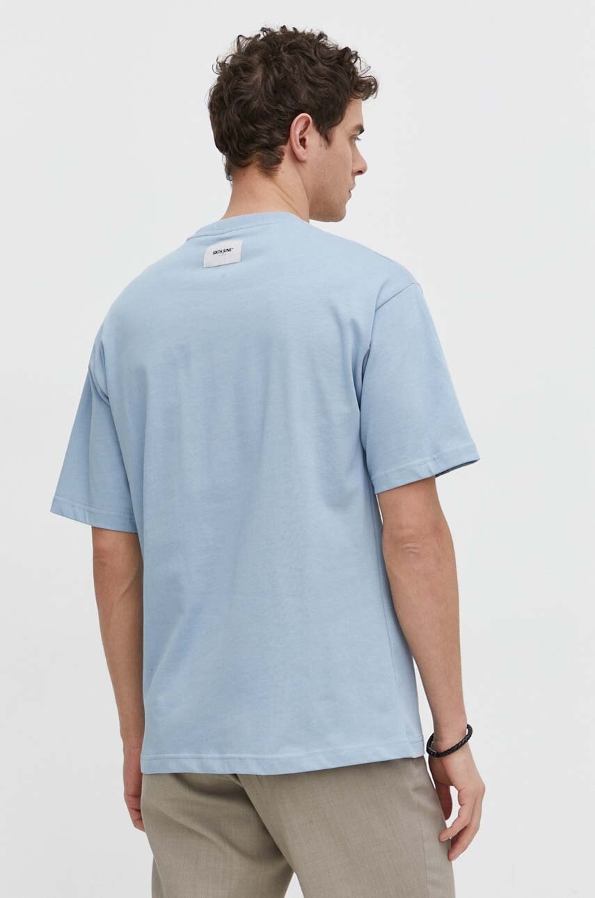 Βαμβακερό μπλουζάκι Sixth June ανδρικά φωτογραφία