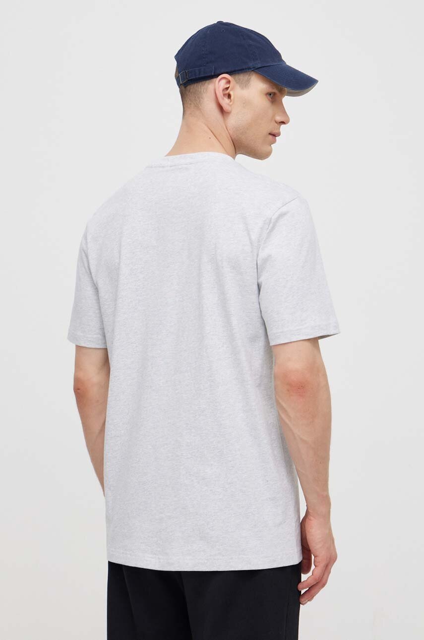 Βαμβακερό μπλουζάκι adidas Originals ανδρικό, χρώμα: γκρι, IS2912 φωτογραφία