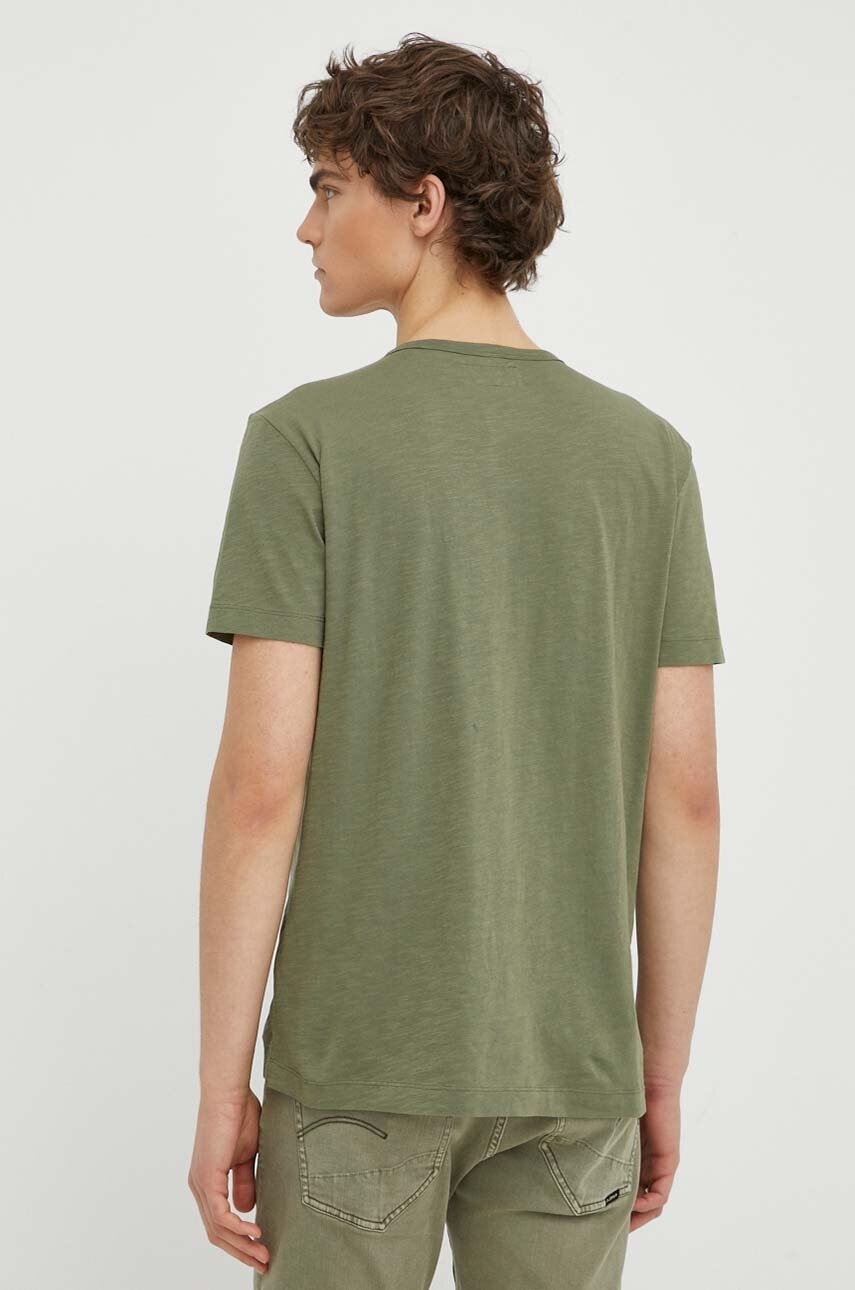 Βαμβακερό μπλουζάκι Marc O'Polo ανδρικά, χρώμα: γκρι 423217651236 φωτογραφία