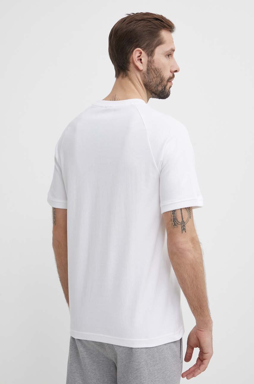 Βαμβακερό μπλουζάκι adidas Originals ανδρικό, χρώμα: μπεζ, IR9634 φωτογραφία