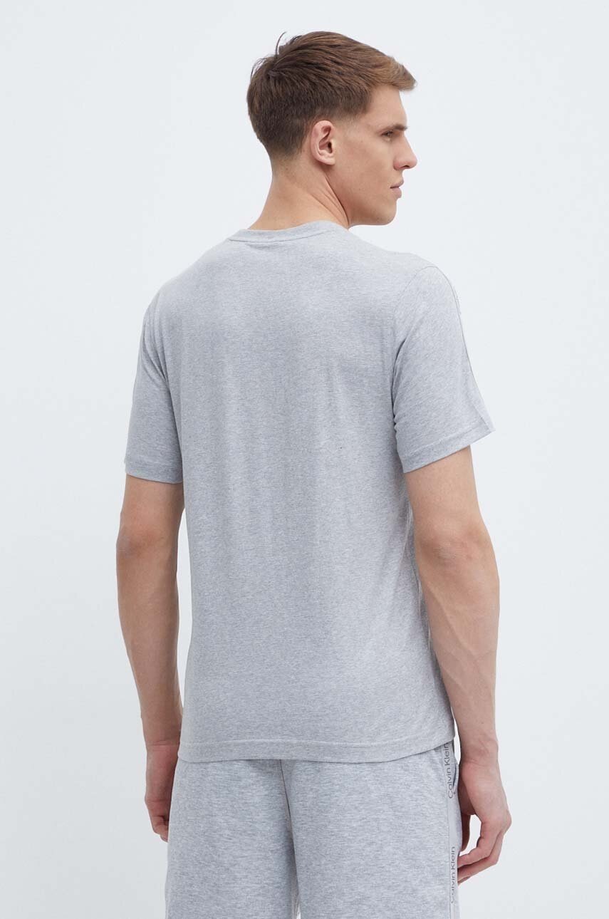 Calvin Klein Performance t-shirt fekete, férfi, sima termék 2. képe