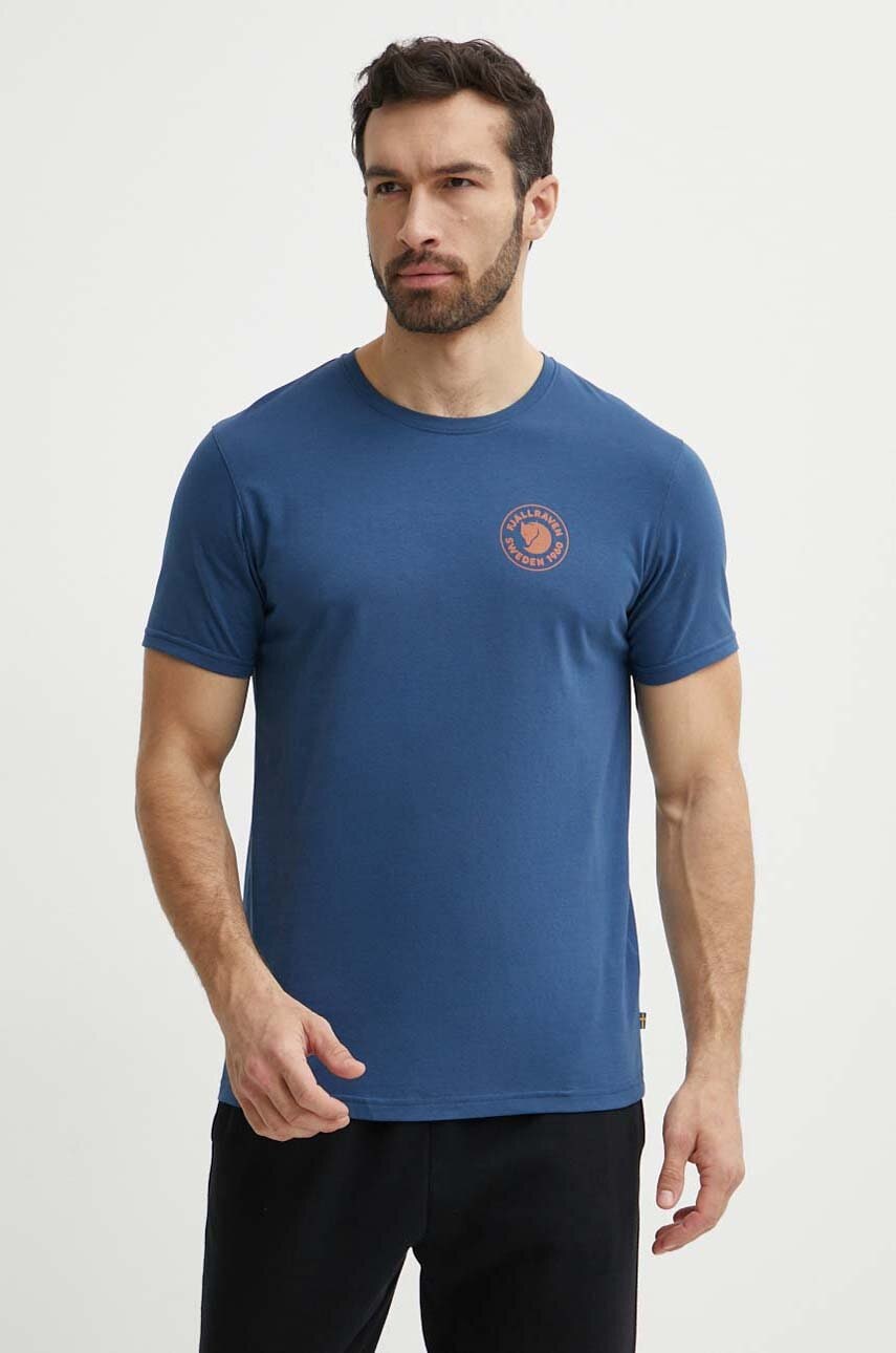 Fjallraven tricou 1960 Logo T-shirt barbati, cu imprimeu, F87313