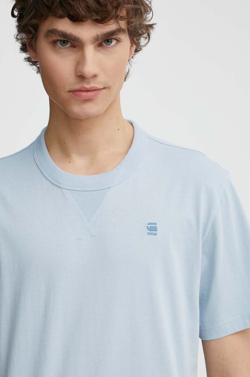 G-Star Raw tricou din bumbac barbati, neted