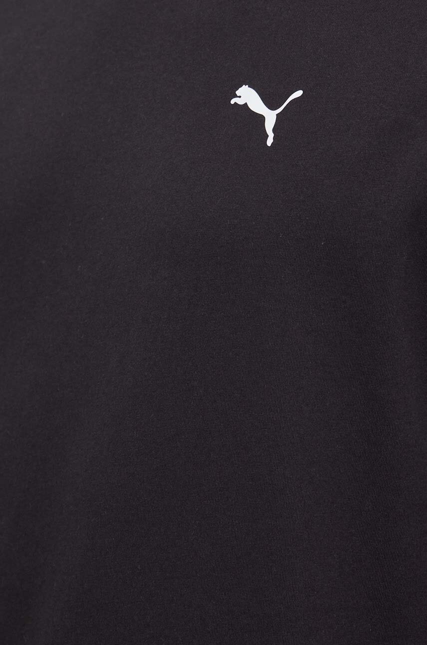 Бавовняна футболка Puma RAD/CAL чоловіча колір чорний однотонна 678913 