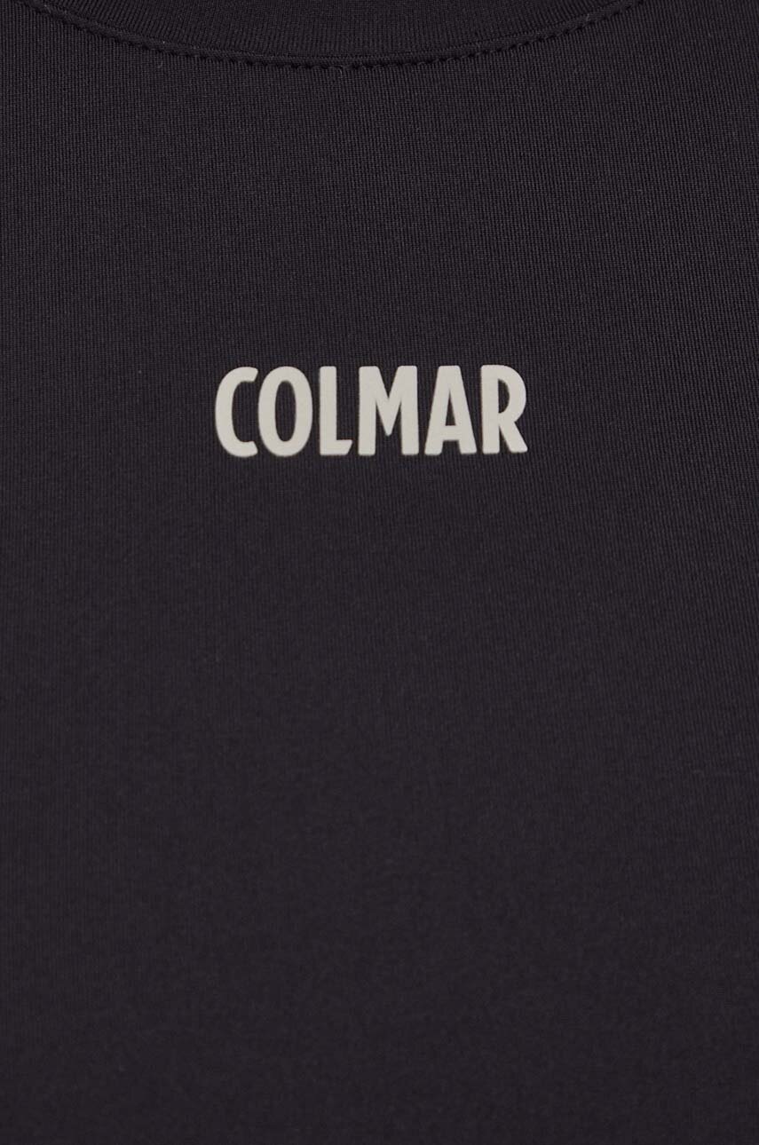 Αθλητικό μπλουζάκι Colmar χρώμα: μαύρο φωτογραφία