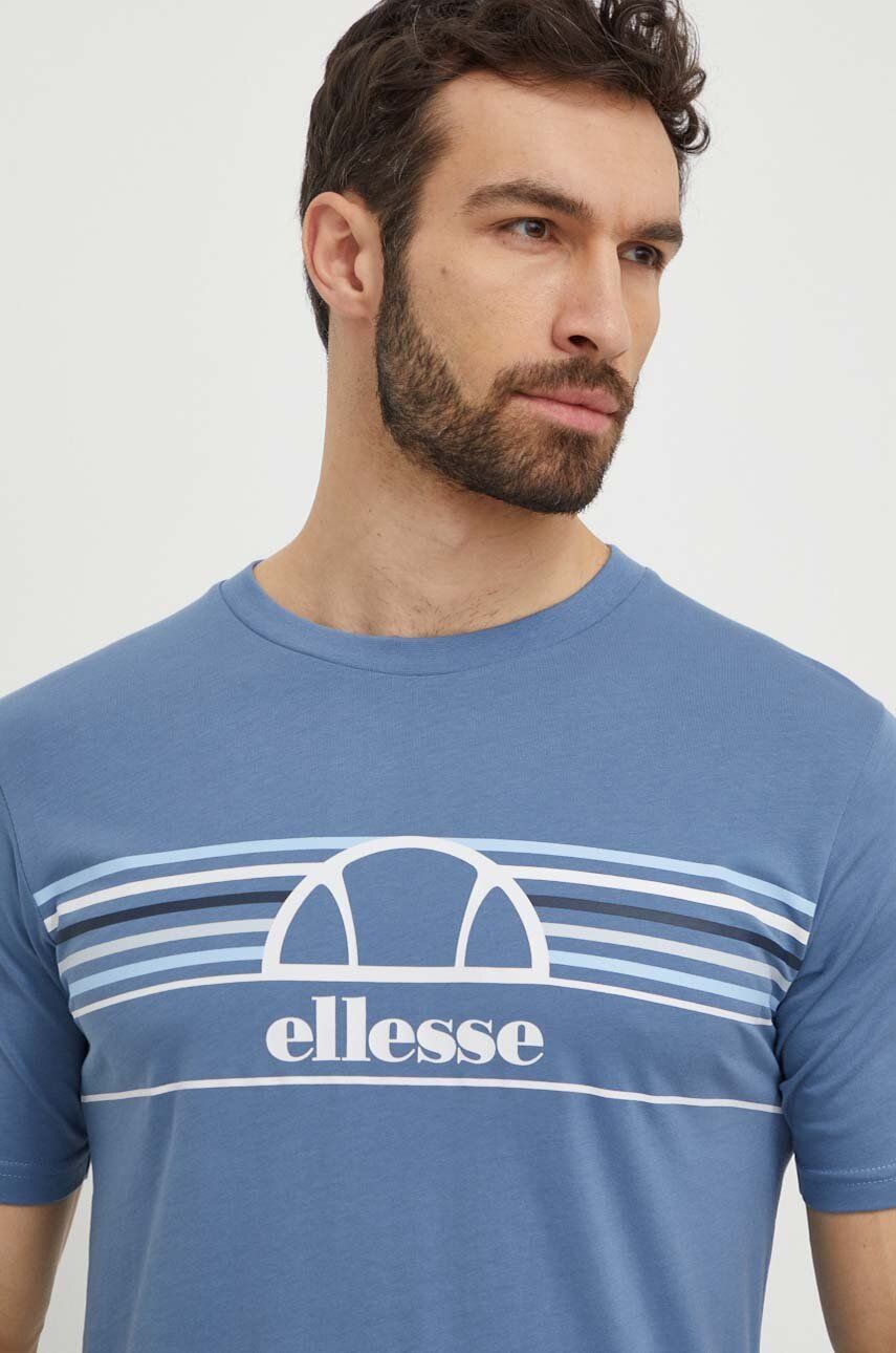 Ellesse tricou din bumbac Lentamente T-Shirt barbati, cu imprimeu, SHV11918