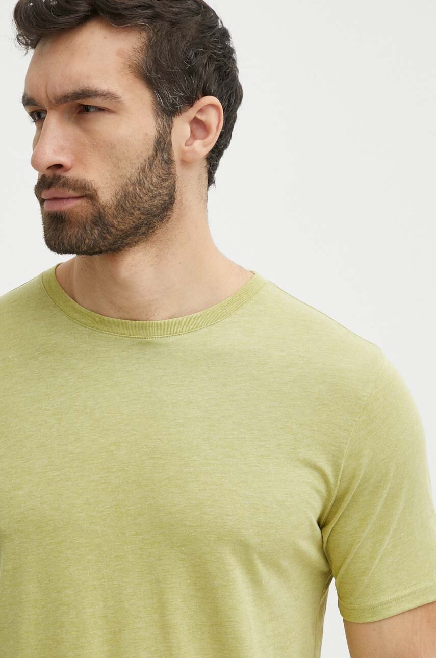 Μπλουζάκι Helly Hansen χρώμα: πράσινο φωτογραφία