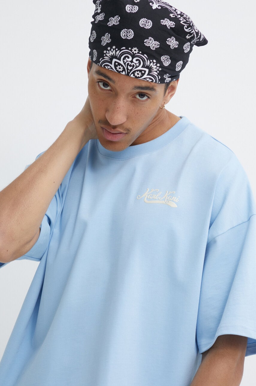 Karl Kani tricou din bumbac barbati, cu imprimeu Karl Kani tricou din bumbac barbati, cu imprimeu