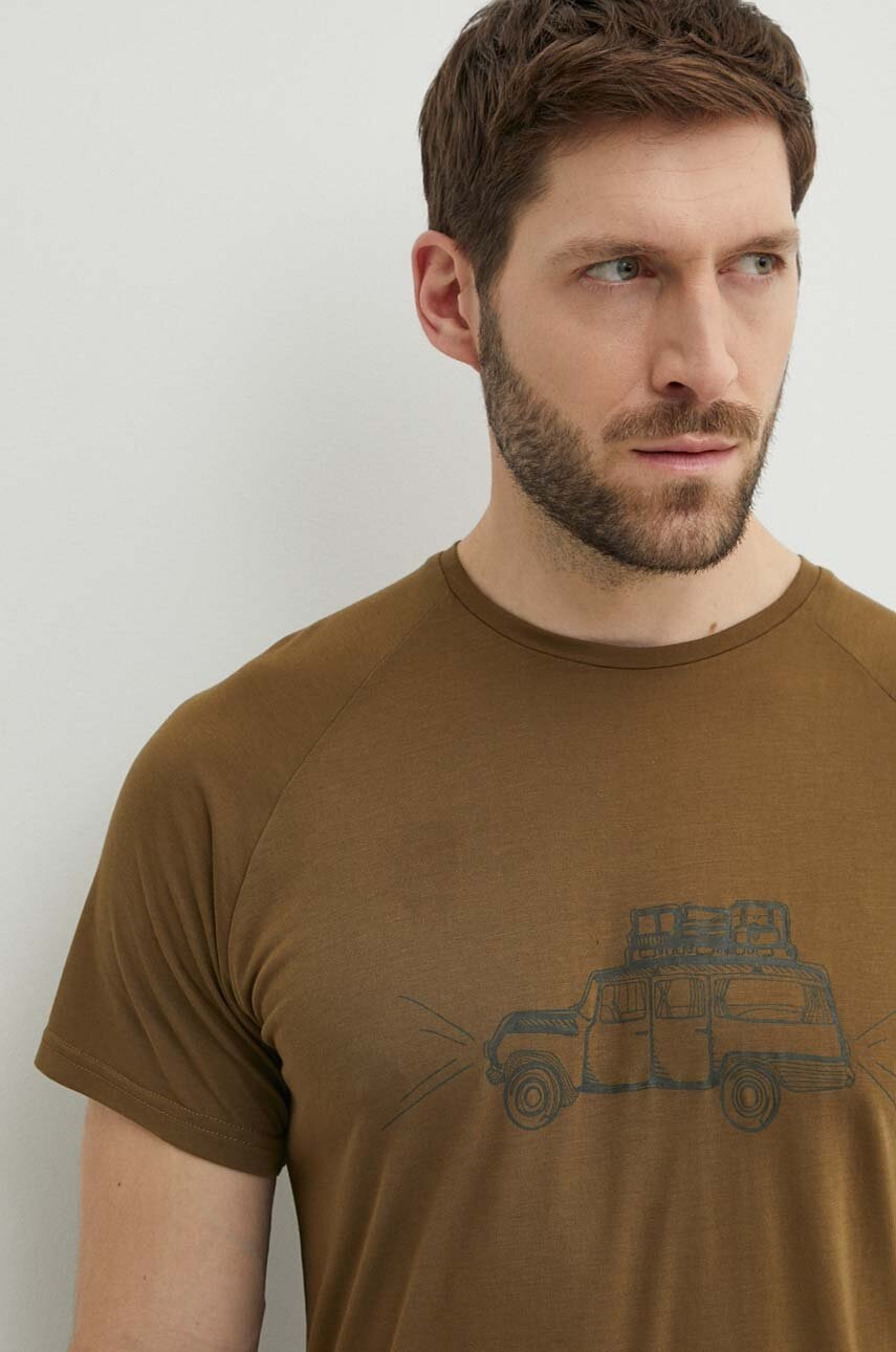 Αθλητικό μπλουζάκι Viking Likelo χρώμα: πράσινο φωτογραφία