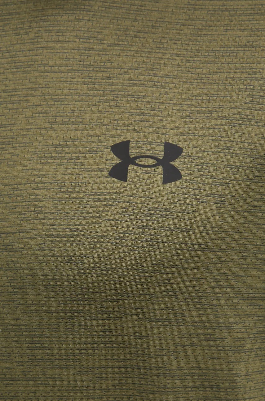 Μπλουζάκι προπόνησης Under Armour Tech Vent χρώμα: πράσινο φωτογραφία