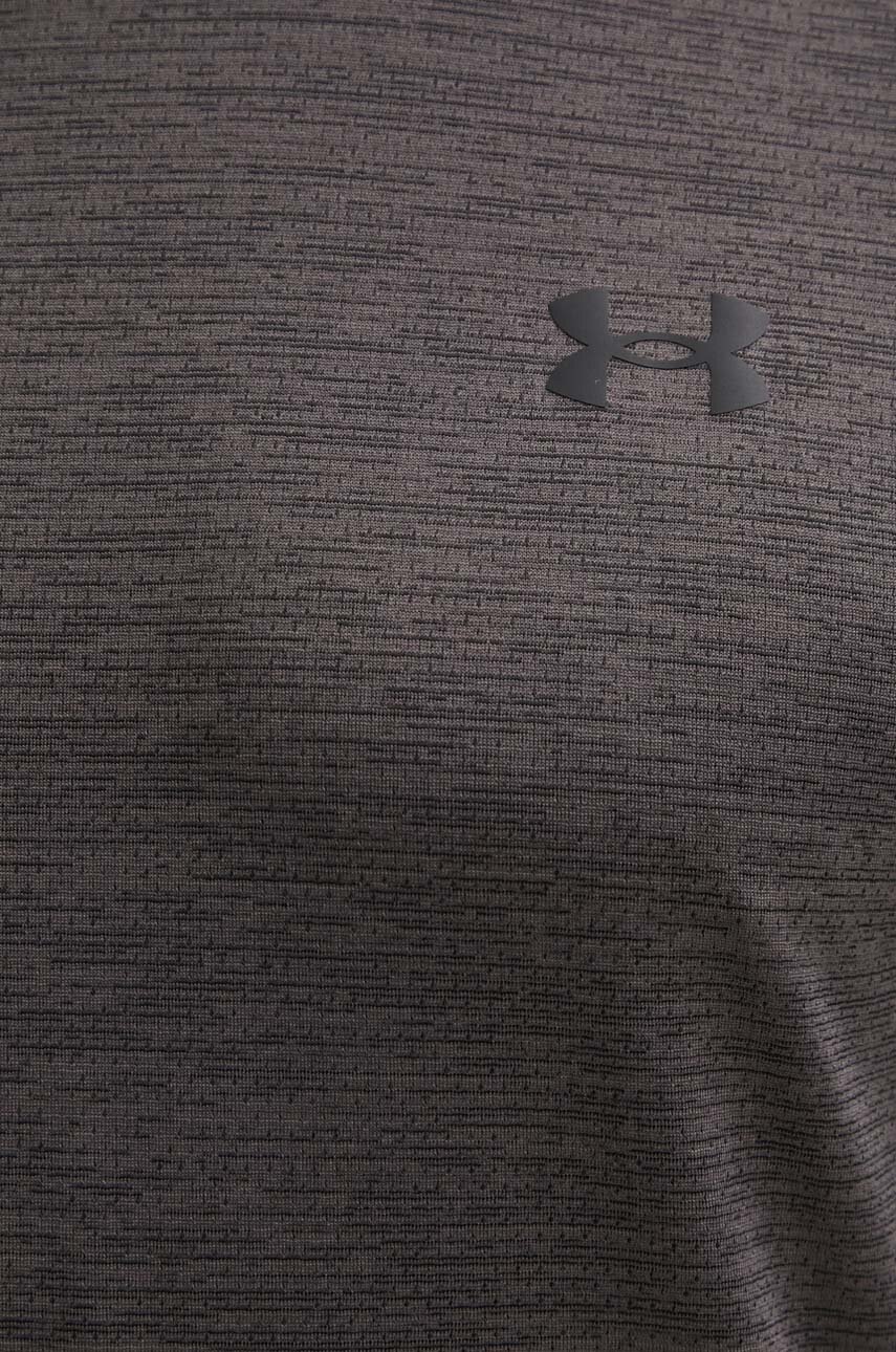Μπλουζάκι προπόνησης Under Armour Tech Vent χρώμα: γκρι φωτογραφία