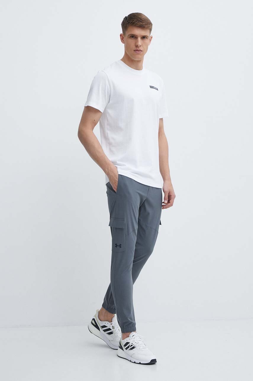 Μπλουζάκι Under Armour χρώμα: άσπρο φωτογραφία