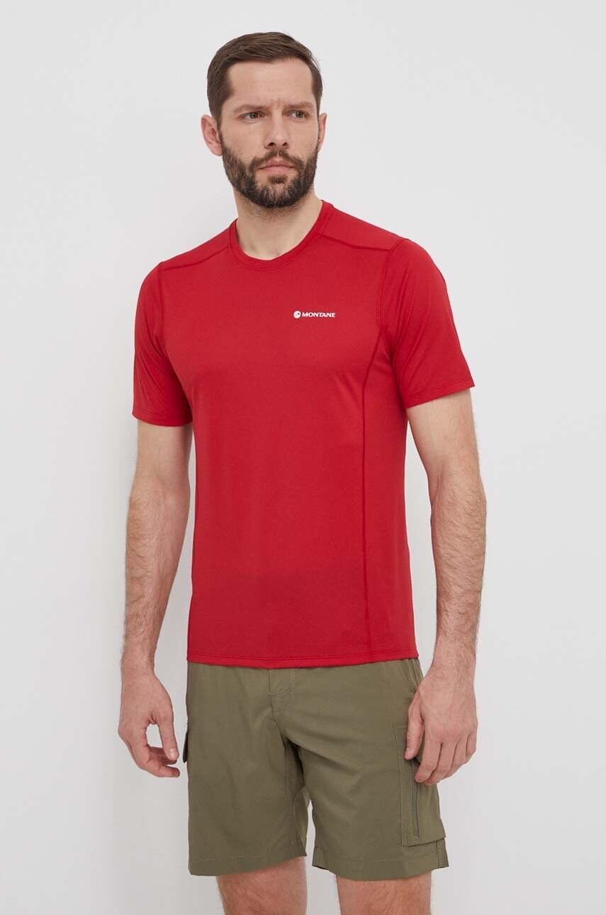 Αθλητικό μπλουζάκι Montane Dart Lite χρώμα: κόκκινο, MDITS15 φωτογραφία