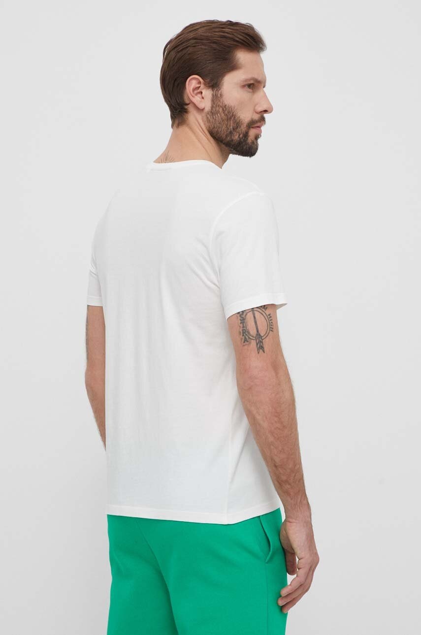 Βαμβακερό μπλουζάκι Peak Performance ανδρικά, χρώμα: άσπρο φωτογραφία