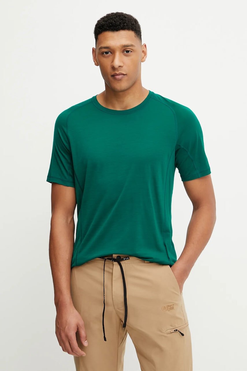 Smartwool tricou sport Active Ultralite culoarea portocaliu, neted, 16544 Smartwool tricou sport Active Ultralite culoarea portocaliu, neted, 16544