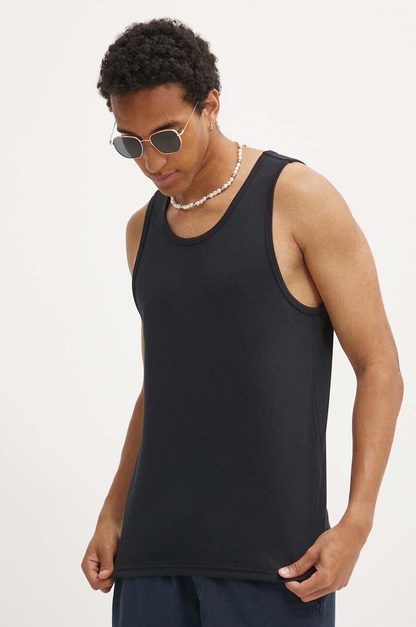 

Тениска Hollister Co. в черно, Черен