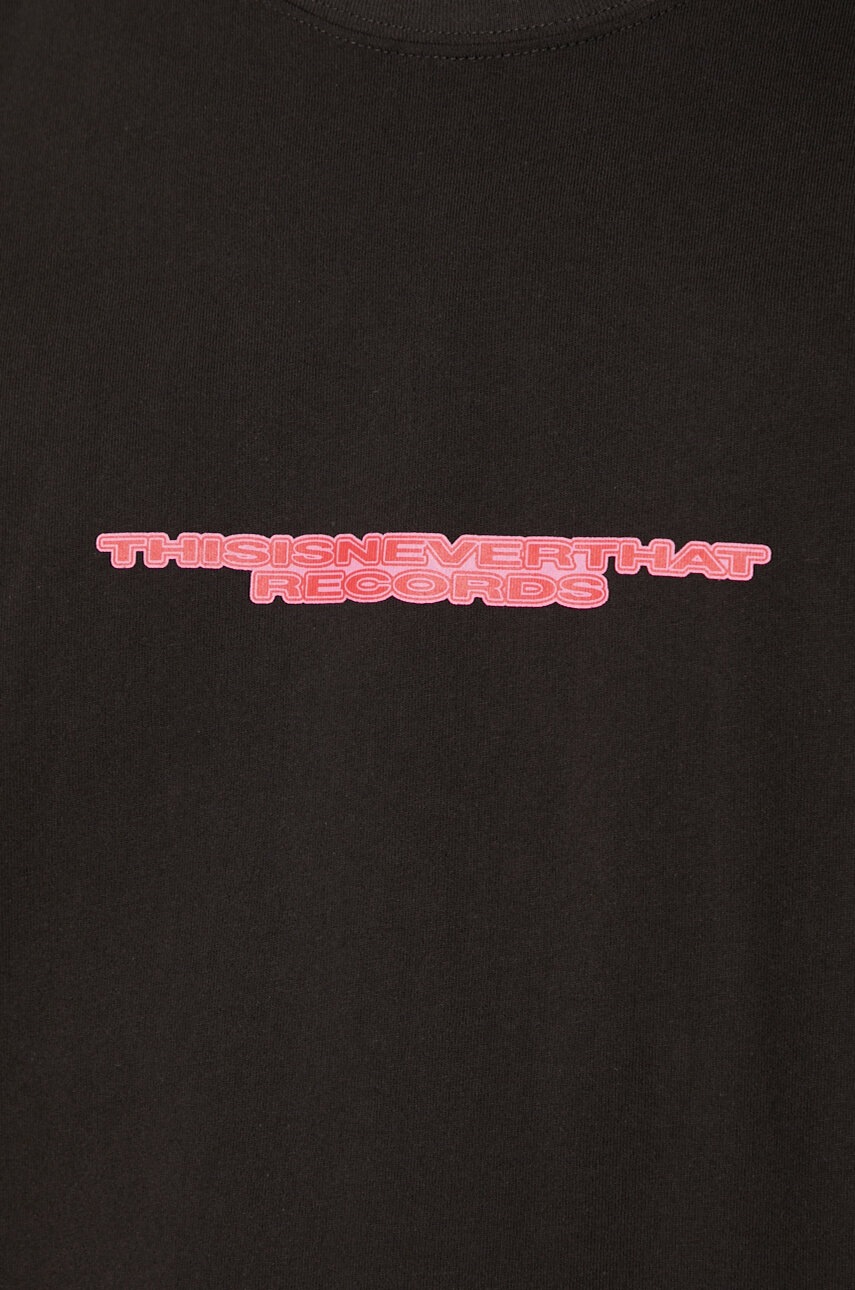 Βαμβακερό μπλουζάκι thisisneverthat TNT Locals Tee ανδρικό, χρώμα: μαύρο, TN241TTSST20 φωτογραφία