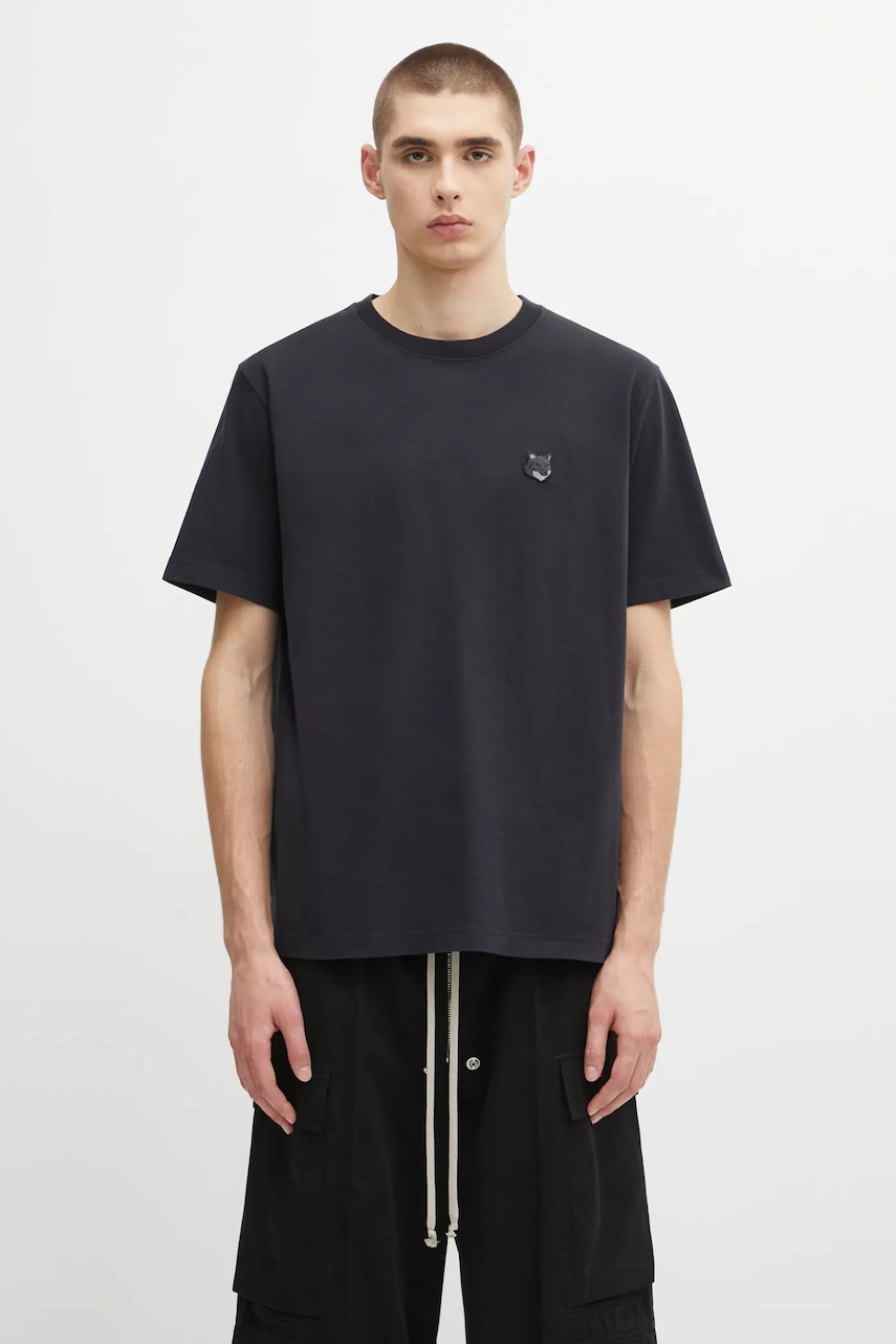 Maison Kitsuné t-shirt bawełniany Bold Fox Head Patch Comfort Tee Shirt