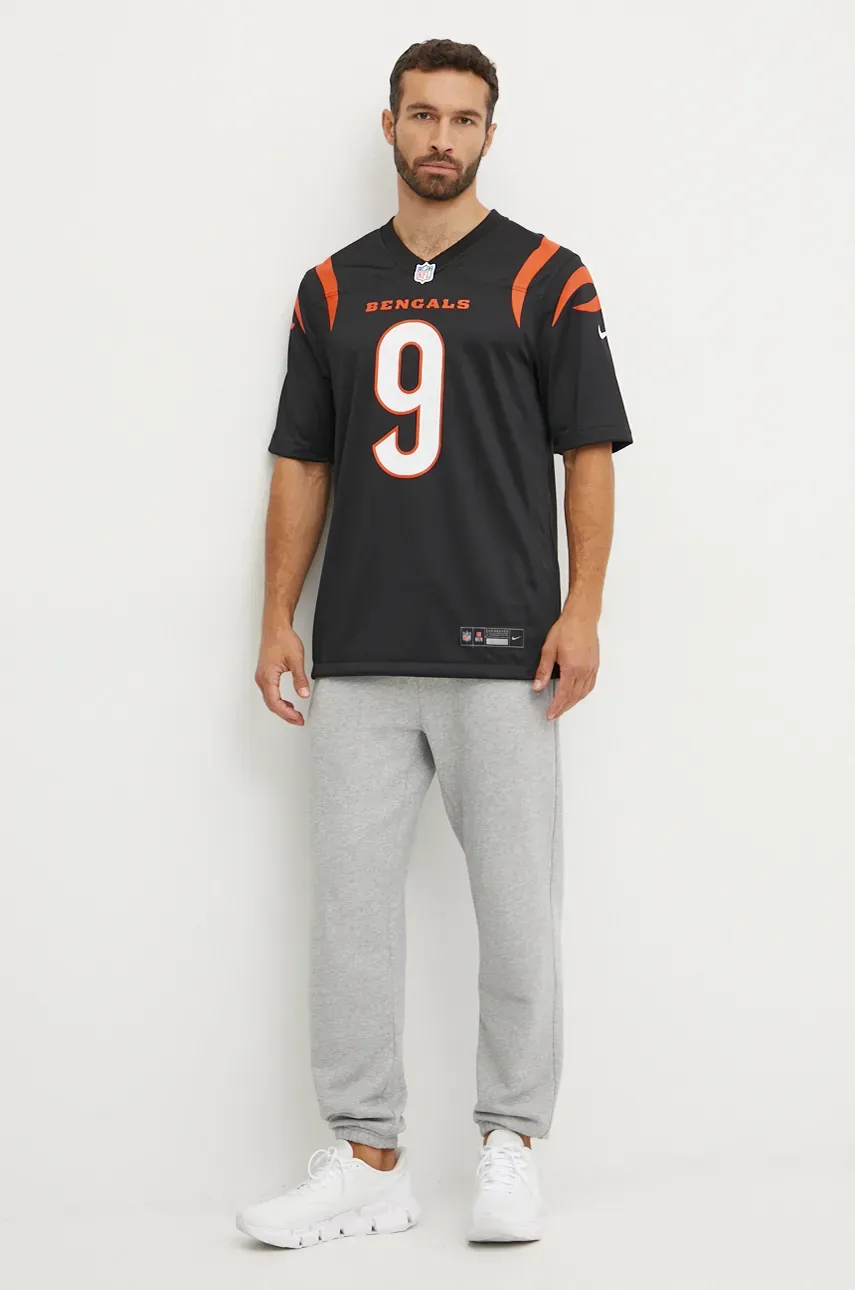 Футболка Nike Joe Burrow Cincinnati Bengals мужская цвет чёрный узорная 67NM-CAGH-9AF-2NM Футболка Nike Joe Burrow Cincinnati Bengals мужская цвет чёрный узорная 67NM-CAGH-9AF-2NM