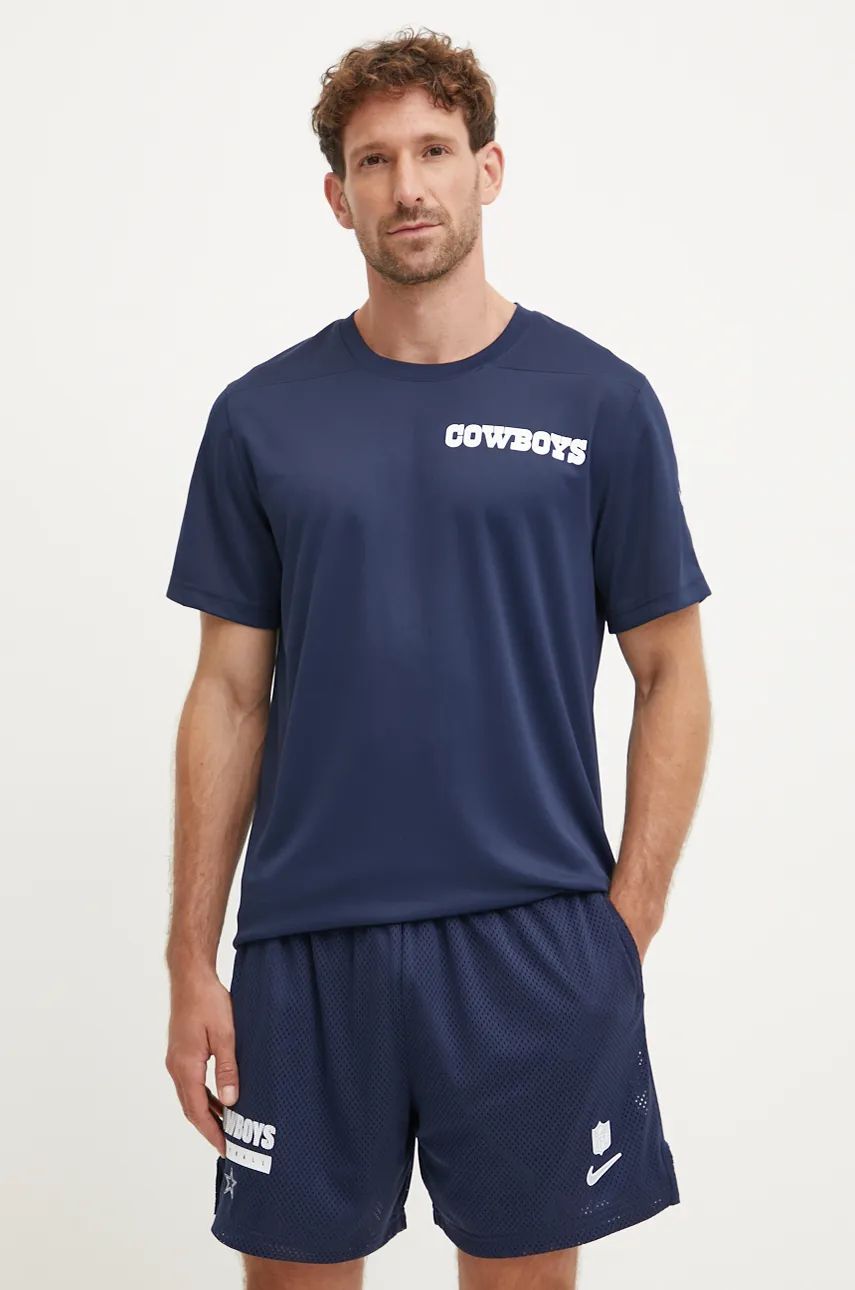 Nike tricou de antrenament New England Patriots culoarea albastru marin, cu imprimeu, 02ES.044P.7RD.K0Z