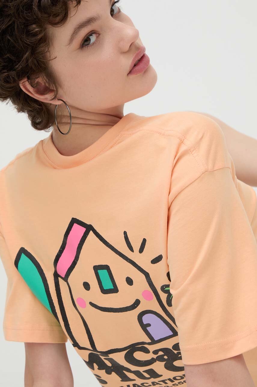 Βαμβακερό μπλουζάκι On Vacation Mi Casa 0 φωτογραφία