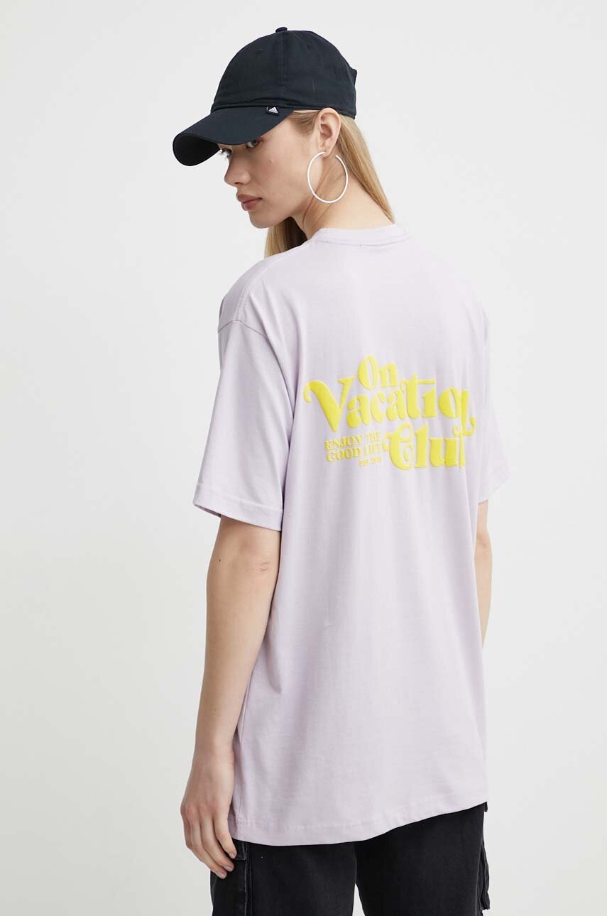 Βαμβακερό μπλουζάκι On Vacation Enjoy Enjoy φωτογραφία