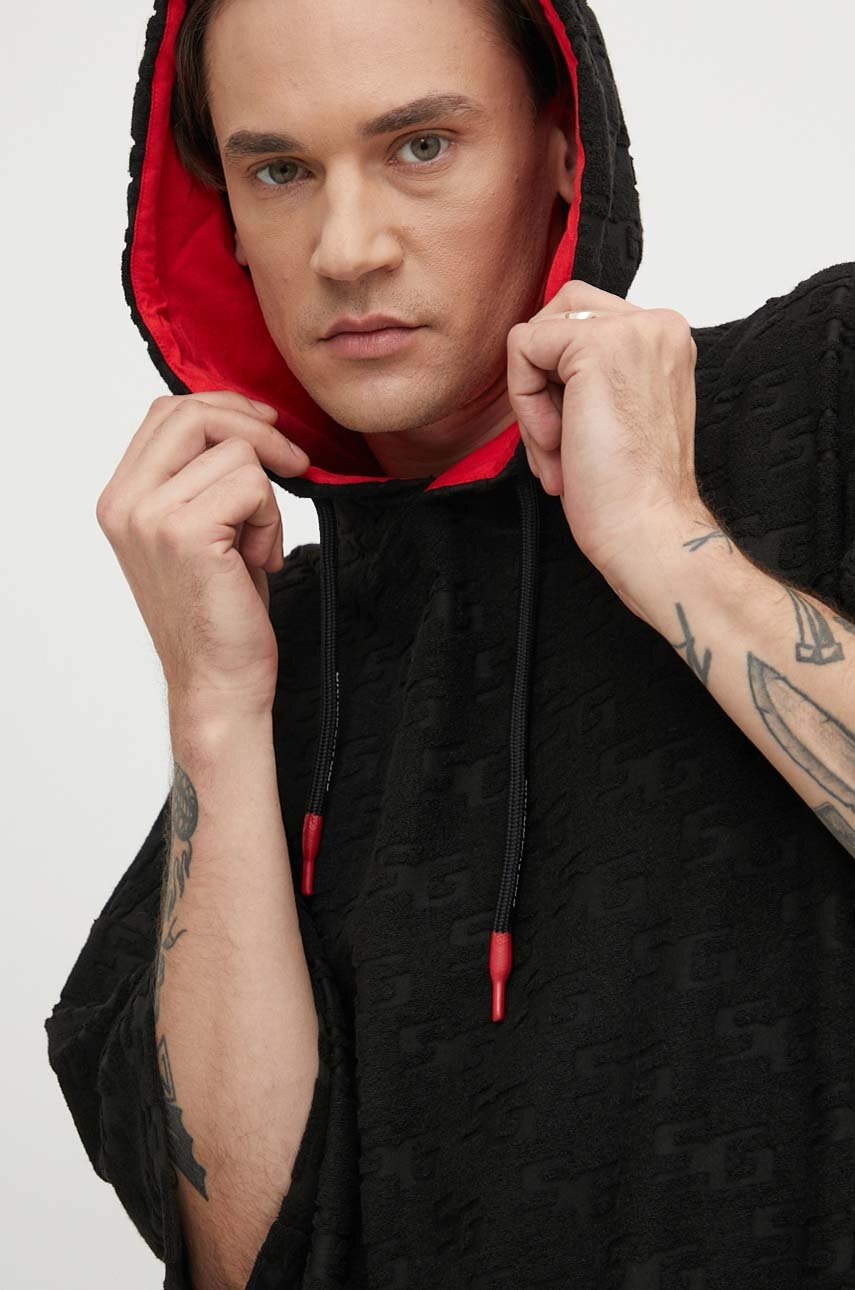 Футболка Sprayground колір чорний однотонний 