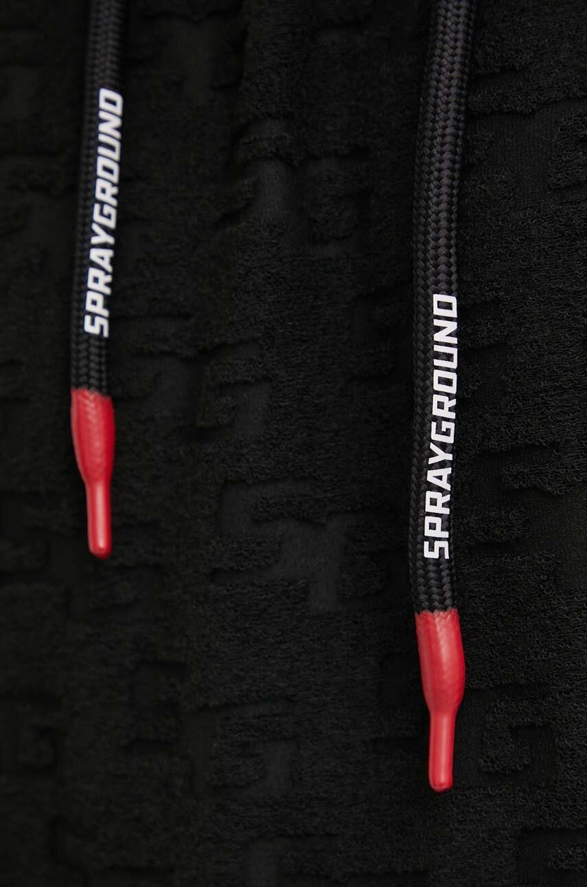 Футболка Sprayground колір чорний однотонний 