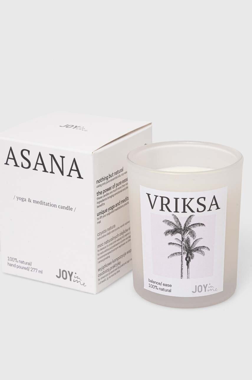 Κερί για πρακτική γιόγκα και διαλογισμό Vriksa JOYINME χρώμα λευκό VRIKSA φωτογραφία