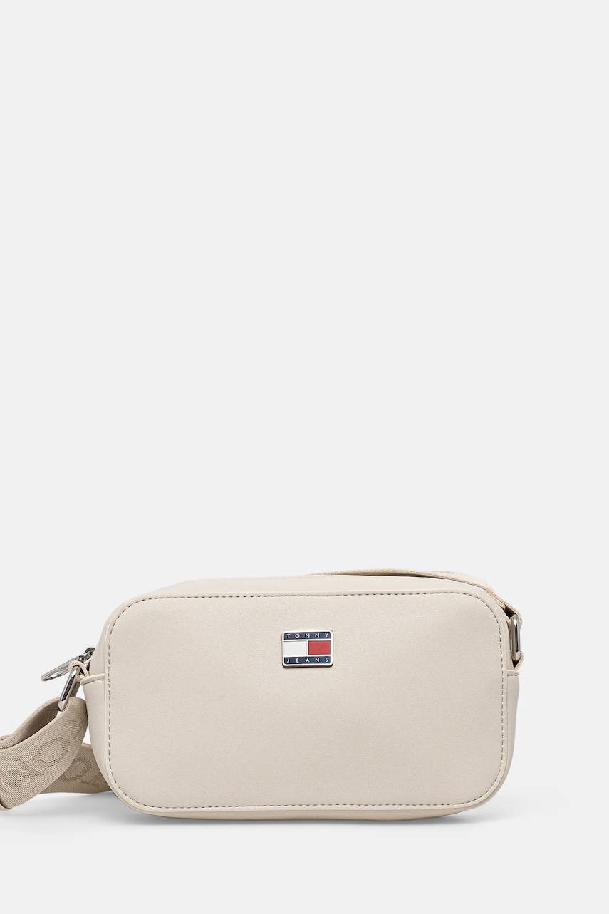 Tommy Jeans poseta culoarea bej, AW0AW16961