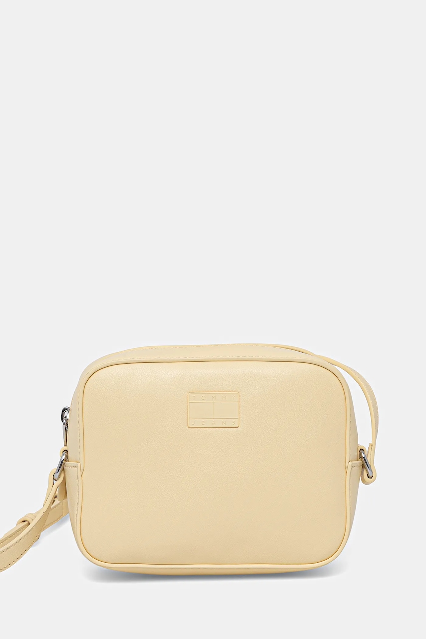 Tommy Jeans geantă culoarea galben, AW0AW16964