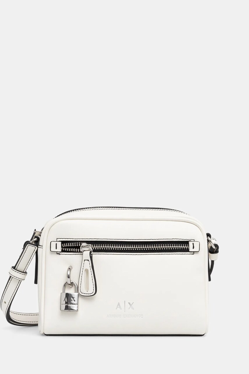 Levně Kabelka Armani Exchange bílá barva, XW000303 AF12040