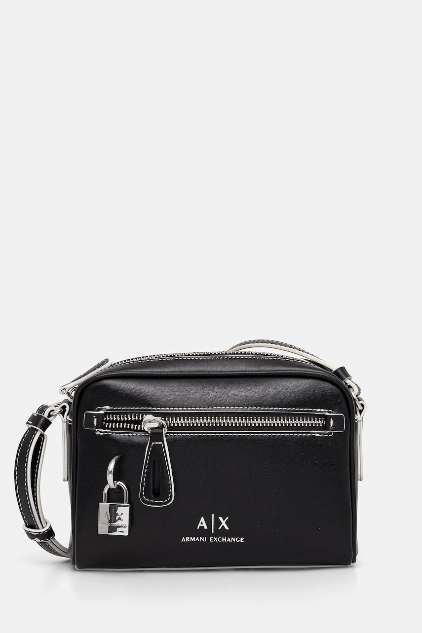 Levně Kabelka Armani Exchange černá barva, XW000303 AF12040