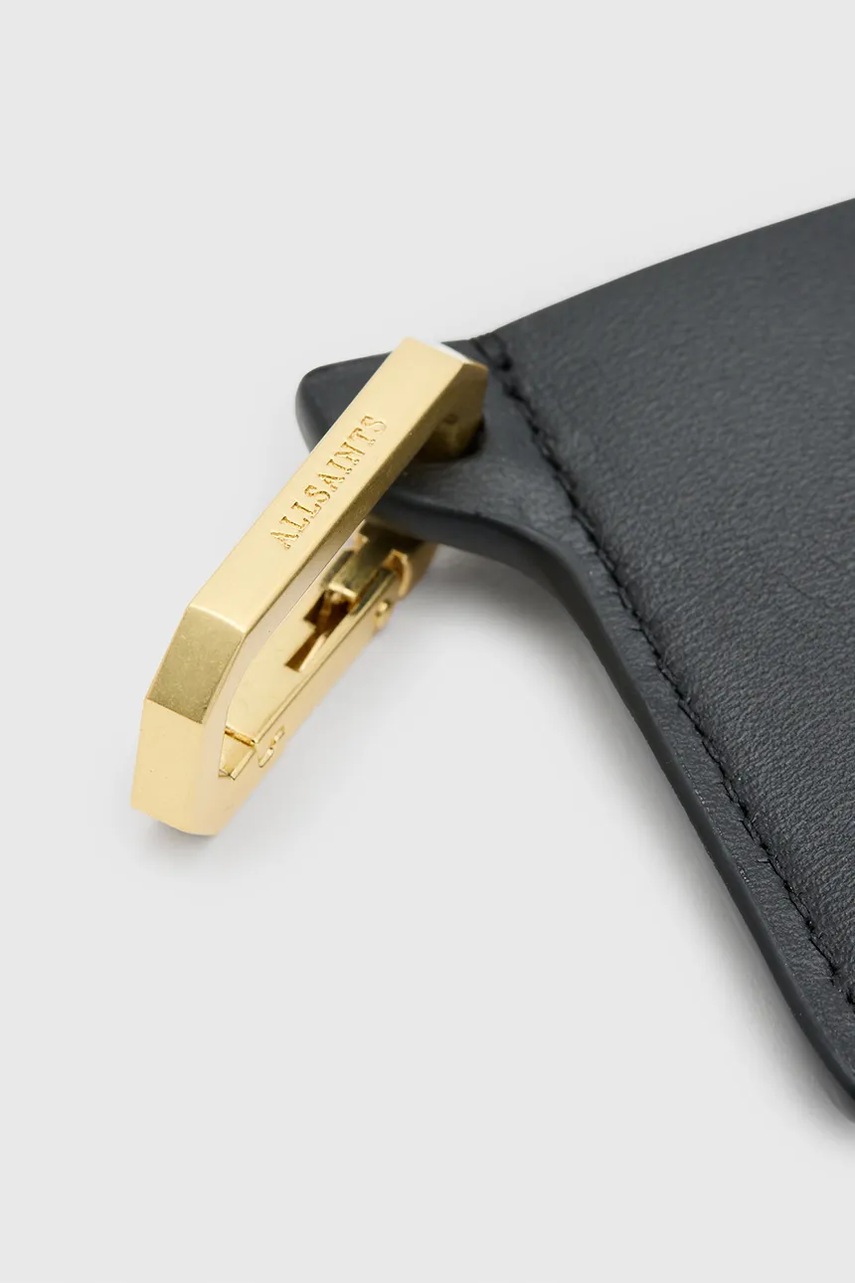 Δερμάτινη θήκη για κάρτες AllSaints HEX CARDHOLDER φωτογραφία