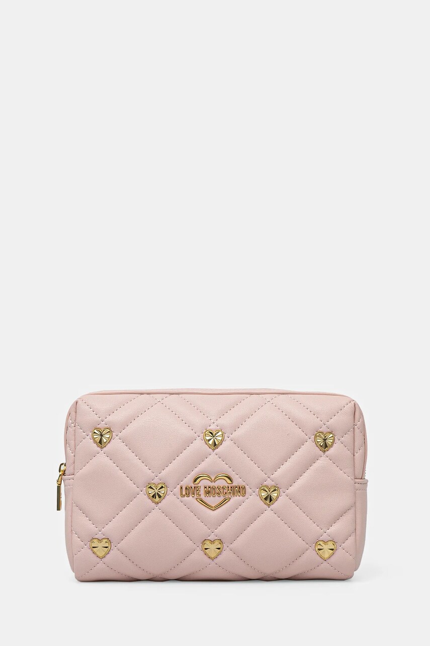 Love Moschino portfard culoarea roz, JC5300PP1