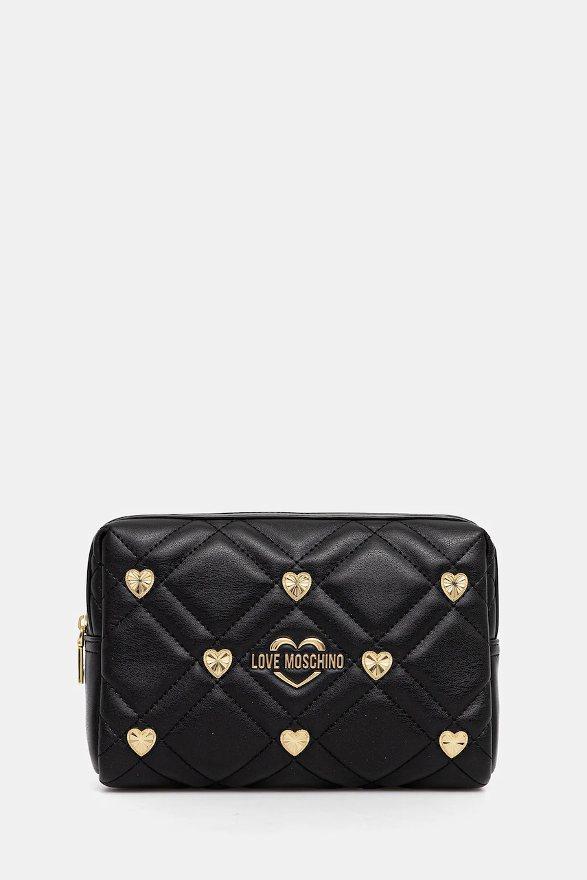 Love Moschino portfard culoarea negru, JC5300PP1
