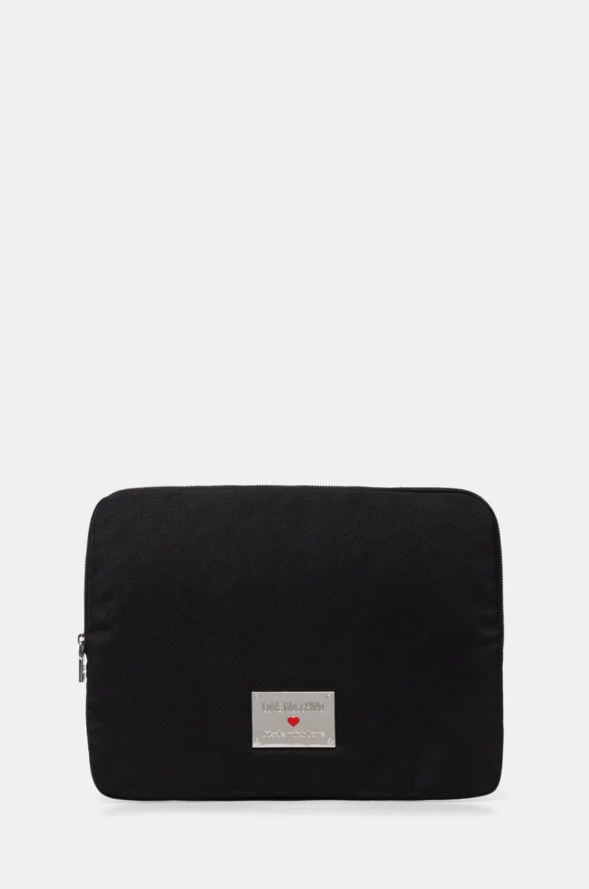 Love Moschino husa laptop culoarea negru, JC5010PP1
