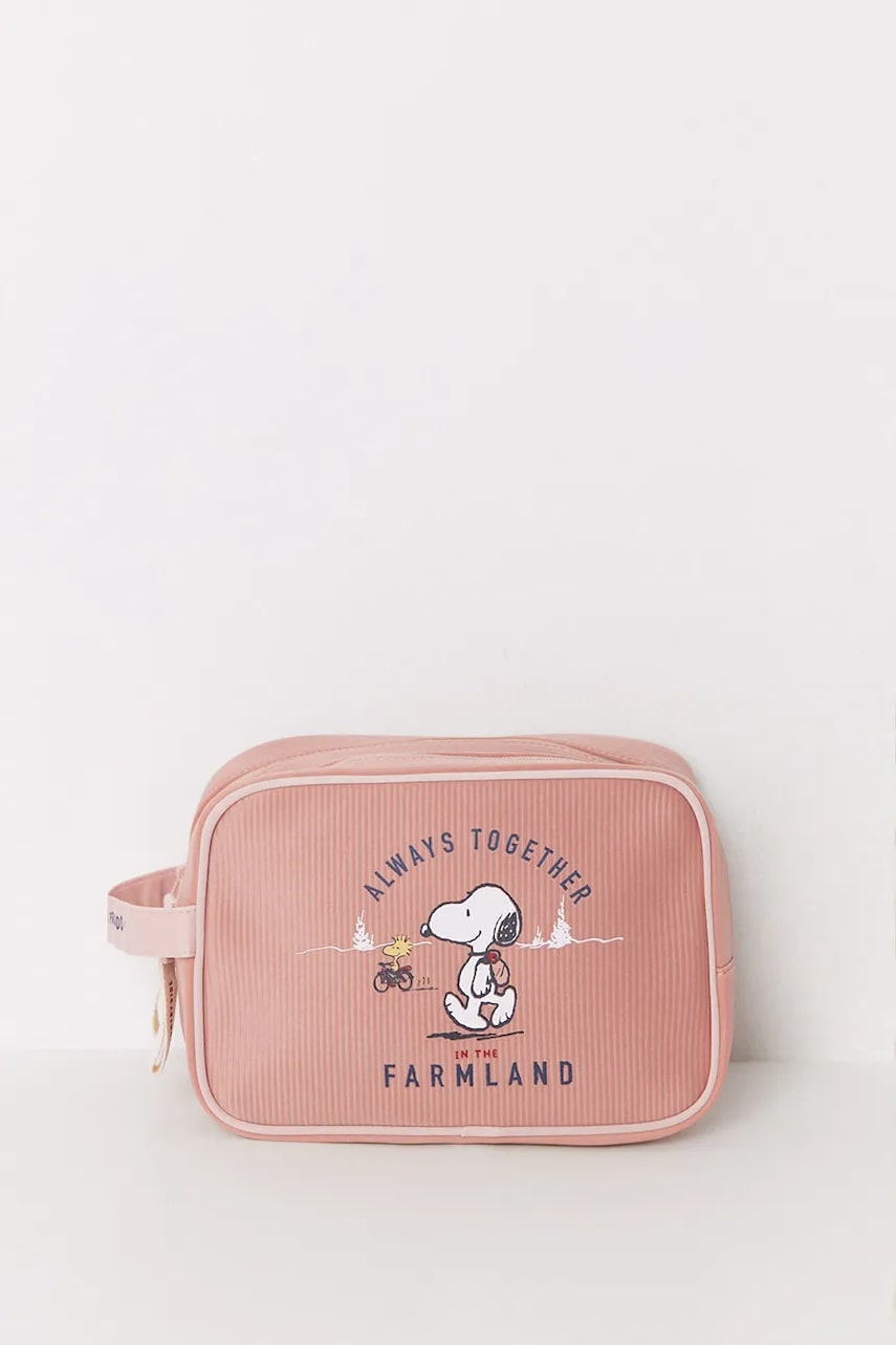 women\'secret portfard SNOOPY culoarea portocaliu, 4848855