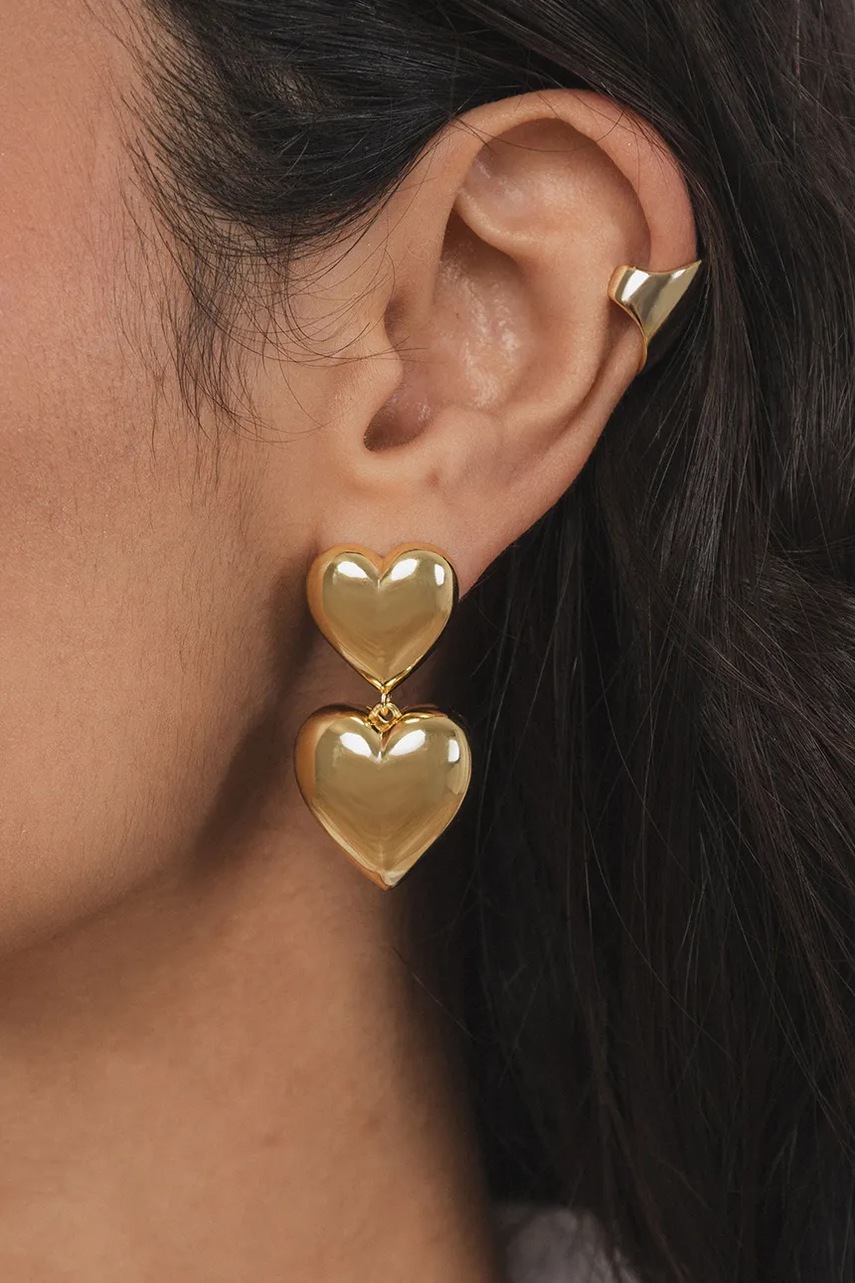 Επιχρυσωμένα σκουλαρίκια ANIA KRUK ROMANTICA MRUKM2630Z φωτογραφία