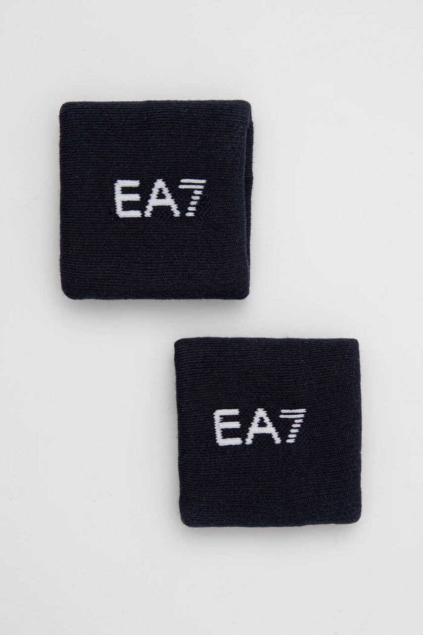 Levně Náramky EA7 Emporio Armani 2-pack tmavomodrá barva, CC999.285660