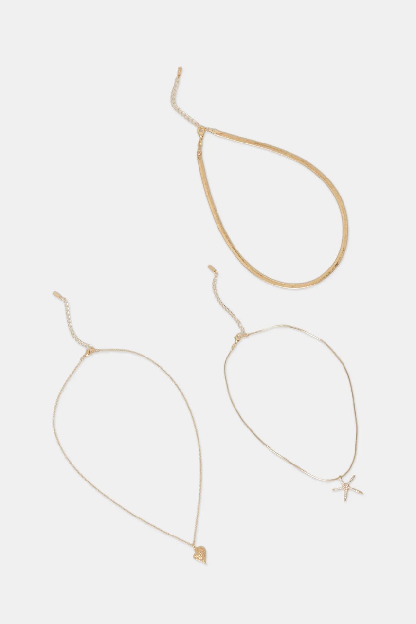 Aldo colier SEASCHARMS 3-pack 13995007