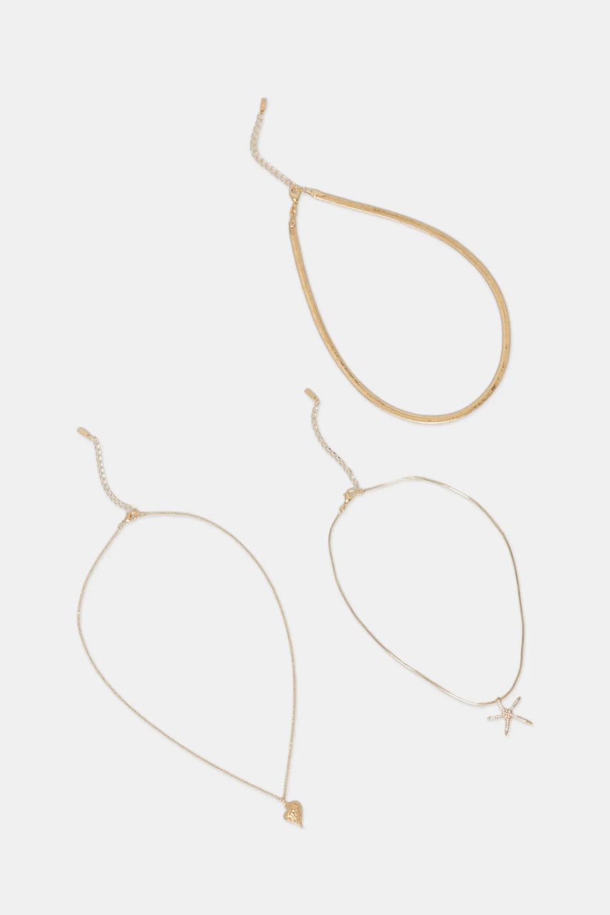 Aldo naszyjnik SEASCHARMS 3-pack 13995007