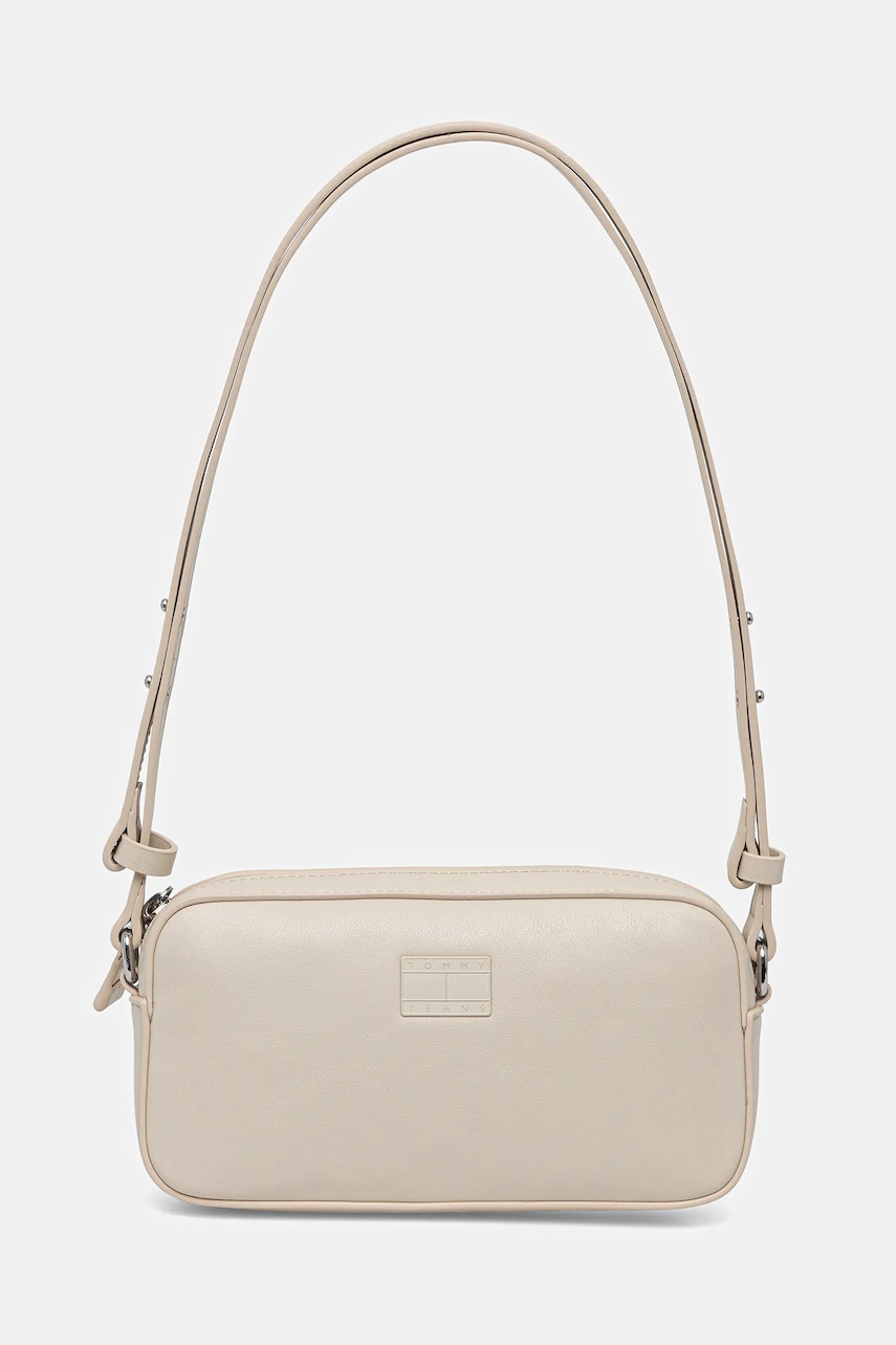 Tommy Jeans poseta culoarea bej, AW0AW17290